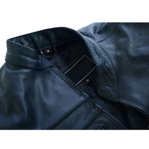 Nouveauté 2024, dernier design, veste en cuir d'agneau pour homme, best-seller, veste en cuir d'hiver pour homme de qualité supérieure du Pakistan - Product Image 4