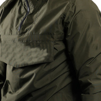 Nouvelle conception 2026 – Veste anorak coupe-vent personnalisée avec logo imprimé, couleur unie, imperméable pour homme – Dernier style