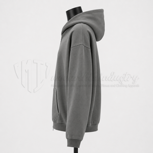 Fabricante de Sudaderas con Capucha Unisex de Alta Calidad OEM, Sudadera con Capucha Personalizada con Cierre Completo y Logotipo Impreso - Product Image 5
