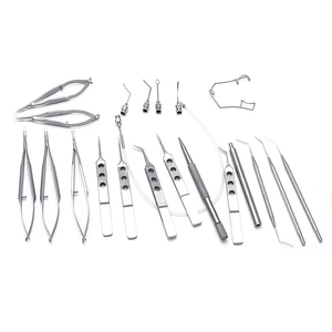 Juego de 21 Instrumentos Quirúrgicos Oftálmicos para Cataratas, Acero Inoxidable de Alta Calidad, Kit de Microcirugía Ocular Manual Reutilizable - Product Image 3