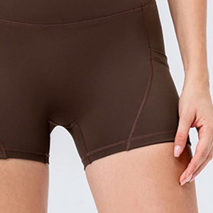 Shorts de Compresión Deportivos de Cintura Alta para Mujer, Transpirables, con Logotipo Personalizado, Venta al Por Mayor - Product Image 6