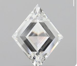 เพชรขาวทรงเหลี่ยมแฟนซี CVD สังเคราะห์ในห้องปฏิบัติการ รับรองโดย IGI สำหรับทำเครื่องประดับ โดย Ramdut Impex - Product Image 2