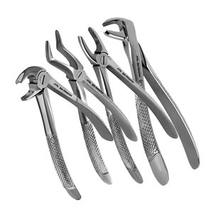 Juego de Fórceps para Extracción Dental FIG 1 FIG 22 FIG 51 FIG 73, Fórceps para Extracción Dental de Molares Superiores en Adultos, Instrumentos Quirúrgicos - Product Image 1