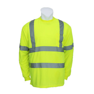 Camiseta de Seguridad de Alta Visibilidad para Hombre Econex Sports, con Franjas Reflectantes, Secado Rápido, Antiarrugas, Bolsillo con Protección Contra Pinchazos, Ropa de Trabajo - Product Image 2