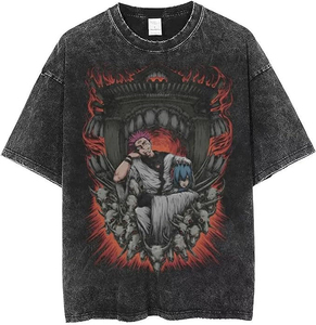 T-shirt graphique vintage de haute qualité avec slogan amusant, design rétro pour couple, imprimé en coton, streetwear décontracté, tee-shirt oversize pour homme - Product Image 3