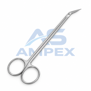 กรรไกรตัดหลอดเลือด S AMPEX Potts Smith สำหรับศัลยกรรมทั่วไป ผลิตจากเหล็กกล้าไร้สนิมเกรดทางการแพทย์ ได้รับการรับรองมาตรฐาน CE ระดับ Class II สำหรับคลินิกศัลยกรรม - Product Image 1