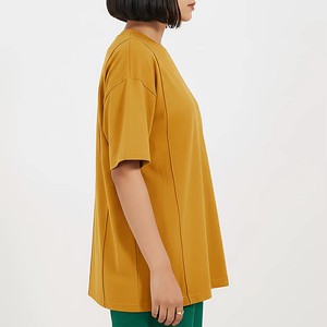 High Quality Women's Crew Neck Regular Fit color block Women's T-Shirts 100% Cotton Eco-Friendly Summer Wear ladies t-shirts OEM - Product Image 2