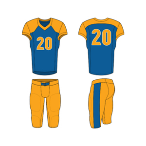 Uniforme de Fútbol Americano Personalizado para Jóvenes con Bandera de Tela Twill, Marca Eking Clothing, Económico - Product Image 6