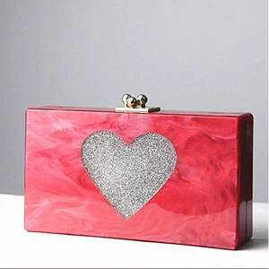 Pochette de soirée en résine écologique faite à la main pour femmes, accessoires de mode en cristal en provenance d'Inde par RR ENTERPRISES - Product Image 3