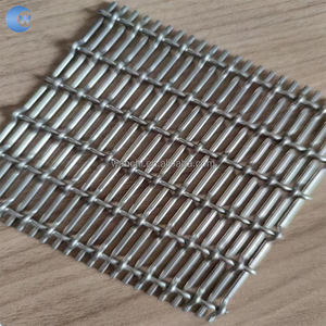 Chất lượng cao bền đồng bằng trang trí dây lưới tấm thép không gỉ kiến trúc trang trí màn hình Trần lưới phân vùng - Product Image 5