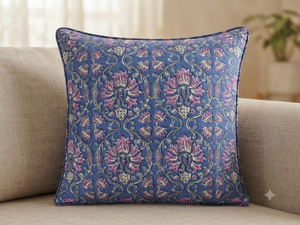 Housse de coussin décorative haut de gamme en coton avec passepoil, fabriquée à la main, antibactérienne, amovible, lavable, avec fermeture éclair pour - Product Image 6