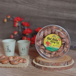 250g Premium Vietnam Unshelled Roasted <b>Cashew</b> Kernels W240 in Round Box - Dong Phu Brand <b>Cashew</b> <b>Nuts</b> Export from Vietnam - Product Image 3