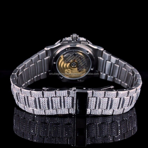 Lujoso reloj de tendencia Buss Down Diamond de alta calidad Iced Out VVS Clarity Lab Grown Diamond Watch para hombres y mujeres - Product Image 3