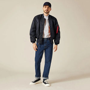 Nouvelle arrivée, veste bomber légère de couleur verte, veste d'hiver, nouvelle mode avec décoration de poche, service OEM, veste pour homme - Product Image 2