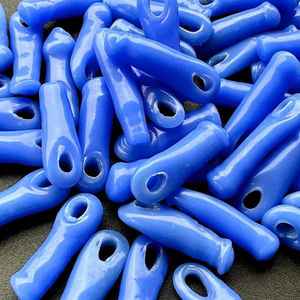 Perles de verre arc-en-ciel multicolores faites à la main de 10mm perles de fabrication de bijoux en cristal en vrac de l'Inde perles de verre au chalumeau colorées - Product Image 1