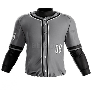 Maillots de baseball personnalisés, vêtements de baseball et de softball, veste de frappeur à fermeture éclair 1/4, veste de cage, uniforme de club de baseball, chemise et pantalon - Product Image 5