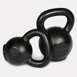 Kettlebell 20 kg en fonte solide, équipement de fitness durable pour usage domestique - Product Image 1