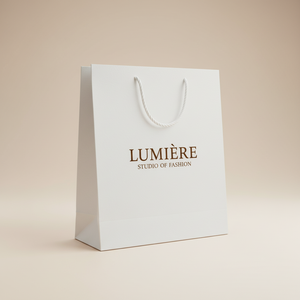 Bolsas de Papel Laminado de Lujo Ecológicas Hechas a Mano con Diseño de Caballo, Impresión Personalizada para Supermercados, Embalaje de Regalos de Moda - Product Image 4