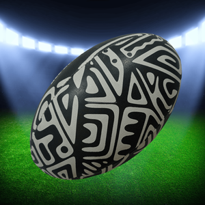 Balón de Rugby Oficial Tamaño 5, Alta Adherencia, Caucho Sintético, Entrenamiento Profesional, Estándar IRB, Equipamiento Deportivo para Clubes - Product Image 2