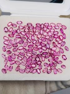 Saphir rose naturel taille poire 30 carats, couleur rose premium, qualité supérieure, certifié IGI, pierres précieuses assorties pour la fabrication de bijoux, lot - Product Image 4