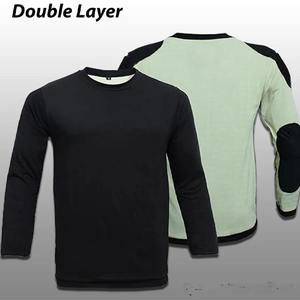 T-shirt de moto pour homme GREEN SWIFT INDUSTRIES, respirant, blindé, manches longues, pour motard, % coton, toutes saisons - Product Image 3