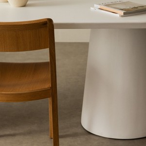 Vandana Hexa Vesta Oval <b>dining</b> <b>table</b> 220x95 cm in Noemi cement - Product Image 2