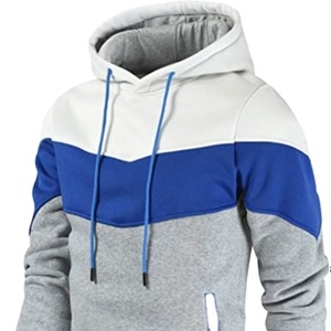 Haute qualité 100% coton hommes pull à capuche motif d'impression à la mode Triple flèche conception solide OEM col à capuche teint uni pour - Product Image 5