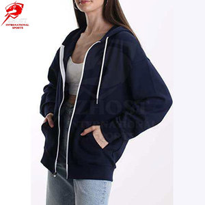Venta Directa de Fábrica: Sudaderas con Cremallera para Mujer, Diseñadas con Cremallera Completa en la Parte Delantera, Tela Premium y Corte Holgado para Comodidad Diaria - Product Image 2