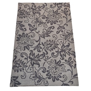 Alfombra tejida suave hecha a mano con diseño Floral moderno personalizado, alfombra con patrón abstracto para el hogar, Hotel, sala de estar, dormitorio, decoración - Product Image 1