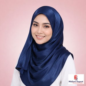 Zimmy Choo Plain Hijab Scarf Custom Printed <b>Silk</b> Feel Soft <b>Head</b> <b>Wrap</b> Shawl OEM ODM Textile Manufacturer - Product Image 3