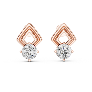 Pendientes de Diamantes Cultivados en Laboratorio de Primera Calidad, Acabado en Oro, Joyería Fina de Moda para Mujer, Joyería de Diseño, Regalo - Product Image 6