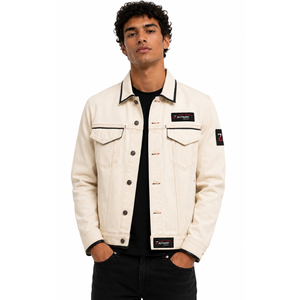 <b>Men</b> <b>Denim</b> <b>Jacket</b> Fashion Forward Classic Fit Durable Stitching Comfortable Feel Suitable For Casual And Outdoor Use - Product Image 4