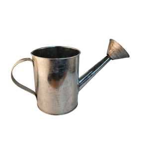 Arrosoir en métal galvanisé fantaisie avec motif en relief, outils de jardin durables pour l'entretien des plantes d'intérieur et d'extérieur - Product Image 3