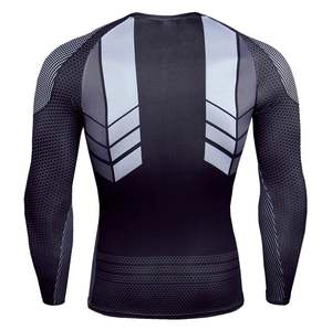 Camisetas de Protección Solar UPF 50+ para Hombre, Secado Rápido, Manga Larga, Ligeras, Compresivas, Tipo Rashguard - Product Image 2