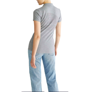 Camiseta Polo de Algodón Suave para Mujer con Tela Elástica, Diseño Clásico Atemporal y Corte Relajado para Uso Casual, Trabajo, Aire Libre y Diario - Product Image 5