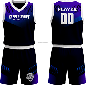 Uniforme de basket-ball à prix de gros, vêtements pour jeunes, uniforme de basket-ball personnalisé avec logo, vêtements de sport, uniforme pour hommes - Product Image 1
