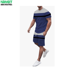 Crafted From Breathable Lightweight Canvas Fabric with <b>Elastic</b> Waist Knitted Design for Urban Streetwear Gym Running Shorts Men - Product Image 2