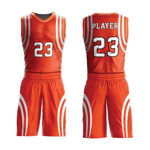 Ensemble Maillot et Short de Basketball Personnalisable à Séchage Rapide, Respirant, Imprimé, Sans Manches, Grande Taille, pour l'Été - Product Image 1