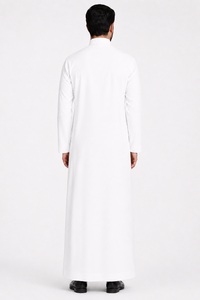 Long Sleeves <b>Men</b> Casual Dress Pure Cotton Polyester Turbans <b>Men</b> Clothing Ankle Length Button Pocket Whole sale - Product Image 3