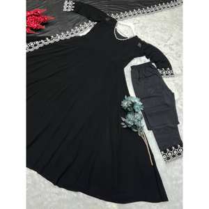 ชุดราตรีอนาลกาลี XL ชุดและกางเกงสำหรับปาร์ตี้สวยๆพร้อม Dupatta - Product Image 2