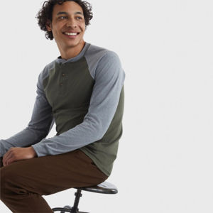 <b>Buttons</b> Henley Neck <b>T</b> <b>Shirts</b> New Custom Men's <b>Long</b> <b>Sleeve</b> Breathable Henley Collar Full <b>Sleeve</b> Slim Fit Casual Arrival Men - Product Image 4