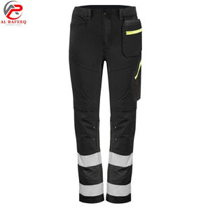 Pantalon de travail haute visibilité pour homme, logo personnalisé, haute qualité, respirant, multi-poches, cargo, grande taille - Product Image 2