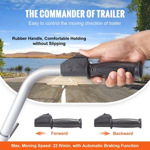 Remolque Eléctrico con Capacidad de Remolque de 5000 lb, 350 W, 12 V, Rueda de Apoyo, Velocidad de Desplazamiento Ajustable de 12-24.8 pies/min, 350 W - Product Image 6