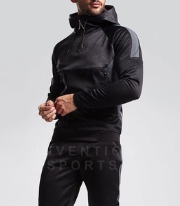 2020 survêtement d'entraînement coupe ajustée personnalisé vêtements d'hiver grande taille écologiques - Product Image 2