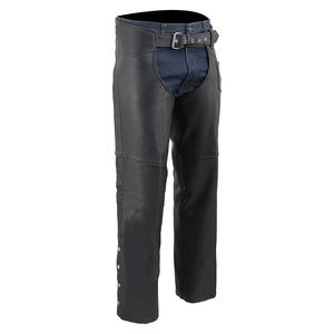 Pantalones de Motocicleta de Cuero Premium para Hombre Samroz Sports, Totalmente Forrados, con Bolsillo para Monedas, Logotipo Personalizable, Color Personalizable, Posición Frontal, para Todas las Estaciones - Product Image 2