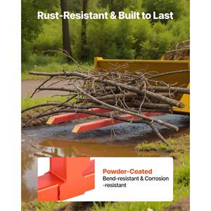 Horquillas para Paletas de Alta Resistencia, Capacidad de Carga de 2000 Libras, Longitud Total de 43 Pulgadas, Abrazadera de Acoplamiento Rápido, Accesorios para Maquinaria de Construcción, Modelo D0100XFPFKV - Product Image 5