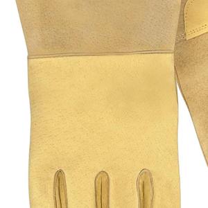 Gants de soudure en cuir personnalisés, résistants à la chaleur et aux flammes, gants de sécurité industriels robustes, étui de rangement portable, modèle LWG-0045 - Product Image 5