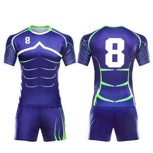 Ensemble de maillot de football pour homme, violet et vert, manches courtes, impression sublimée, tissu respirant, coupe ajustée, vêtements de sport pour toutes les saisons, uniforme sportif pour adulte - Product Image 4