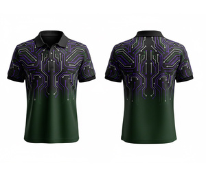 Camiseta Polo Sublimada de Poliéster Transpirable Personalizada, Fabricante con Costuras Duraderas para Hombres, Mujeres y Jóvenes, de Secado Rápido y Ajuste Activo - Product Image 2
