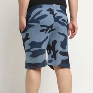 OEM ODM Men's Micro Shorts Street Style Breathable Quick Dry Eco-Friendly Oxford Fabric Solid <b>Elastic</b> Waist Casual Boxers - Product Image 4